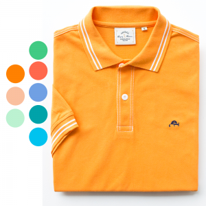 REMERA TIPO POLO CON DETALLE