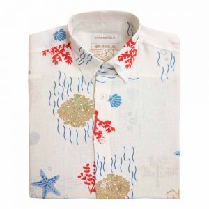 CAMISA ESTAMPADA LINO