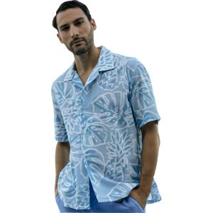 CAMISA CAB. ESTAMPADO CELESTE