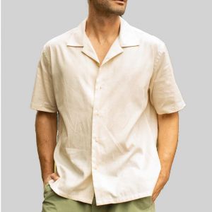 Camisa Lino Algodón Beach