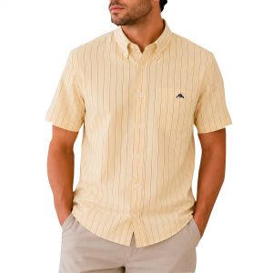 CAMISA MANGAS CORTAS CABALLERO  A RAYAS