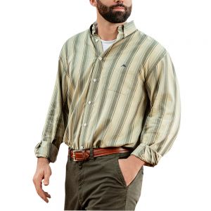 CAMISA MANGAS LARGAS A RAYAS