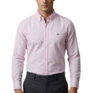 Camisa Slim Fit mangas largas Oxford - Caballero