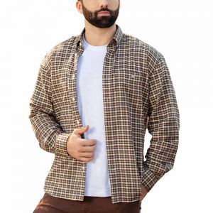 Camisa mangas largas a cuadros - Classic Oxford - Caballero