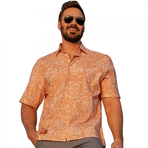 CAMISA MANGAS CORTAS ESTAMPADA