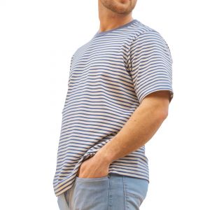 REMERA MANGAS CORTAS  CABALLERO A RAYAS - COLECCIÓN CORONA POLO  SURF