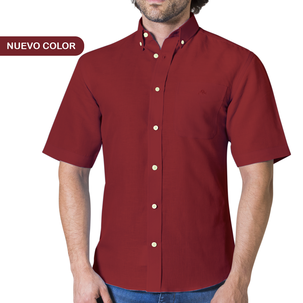 Camisa color bordo online