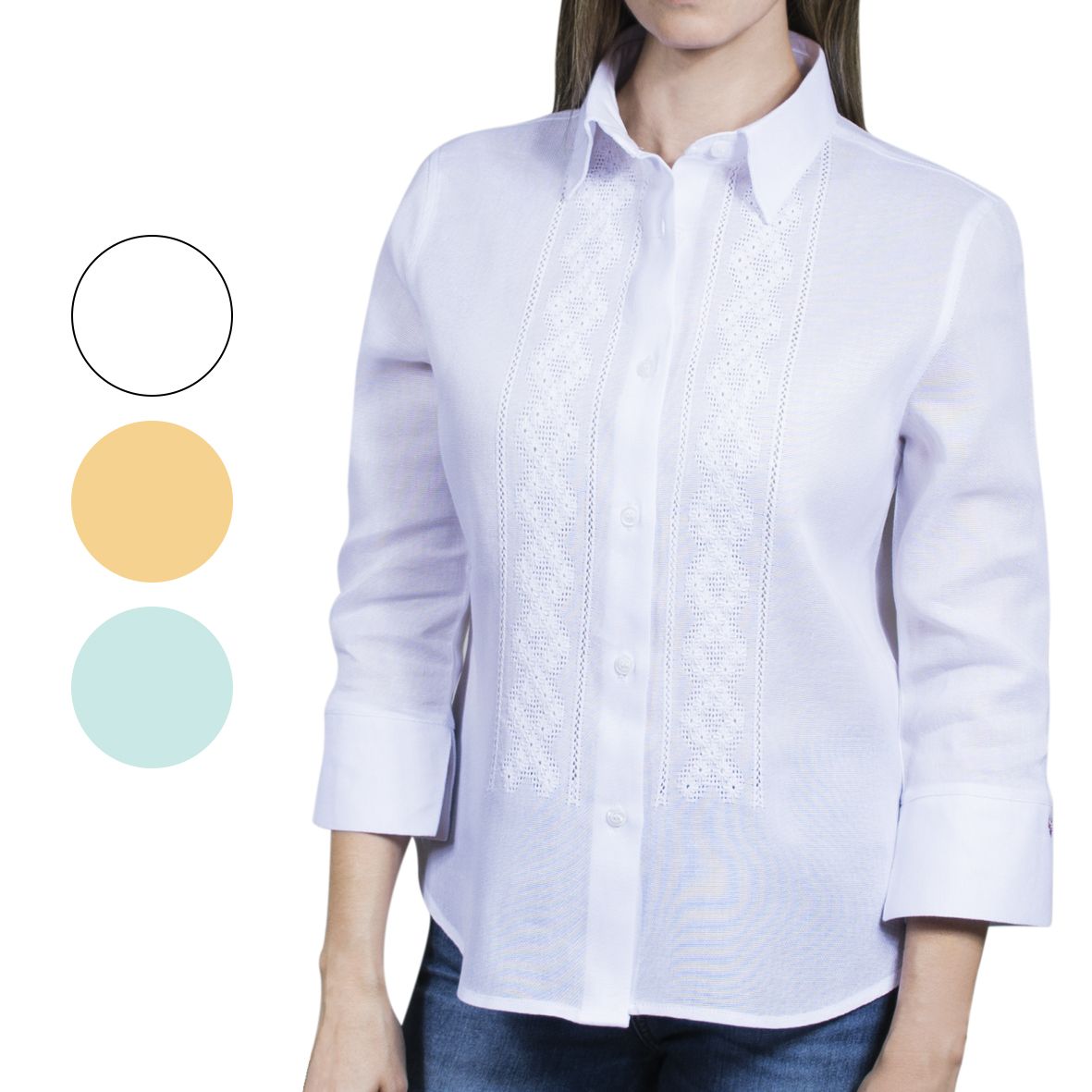 camisa ao po i mujer